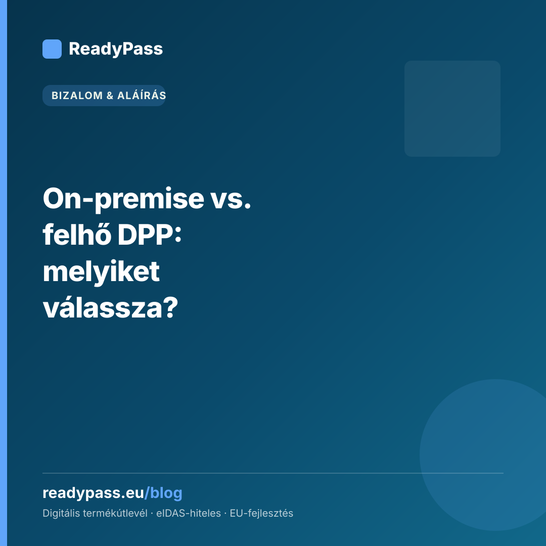 On-premise vs. felhő DPP: melyiket válassza?